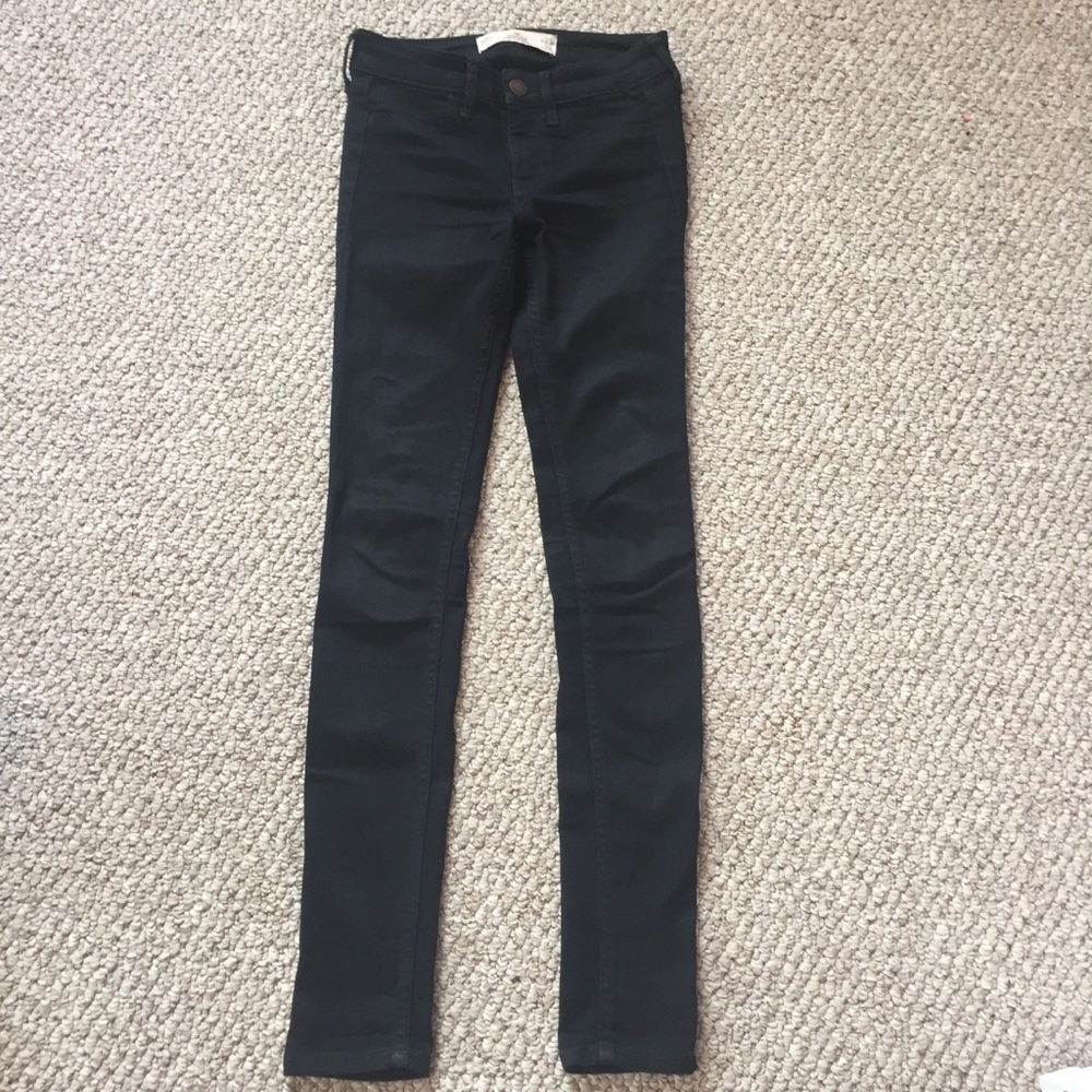 Hollister Black Super Skinny Jeans